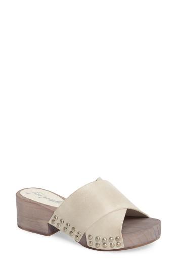 Women's Free People Sonnet Slide Sandal -6.5us / 36eu - Grey