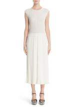 Women's Adam Lippes Rib Knit Cotton Blend Dress