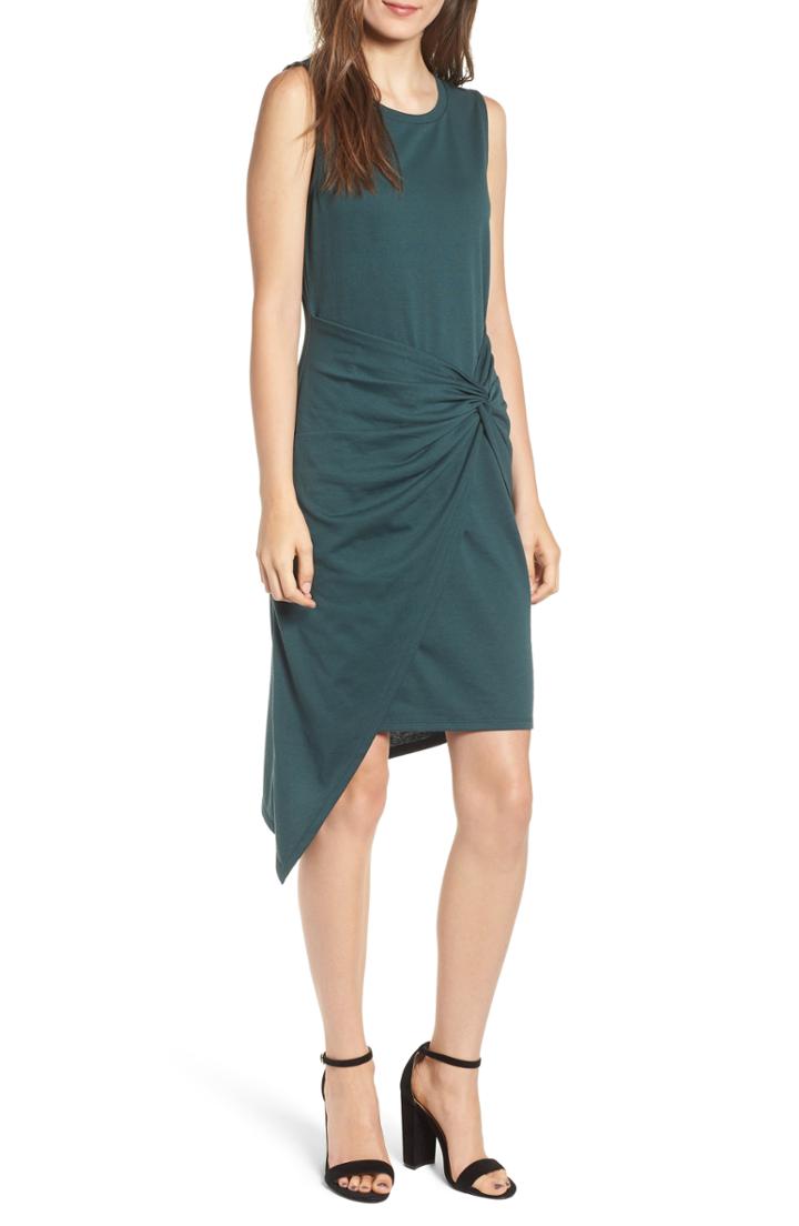 Women's Trouve Twist Front Dress, Size - Purple