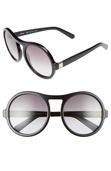 Women's Chloe Marlow 57mm Round Sunglasses -