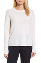 Women's Nordstrom Signature Linen & Cashmere Sweater - Ivory