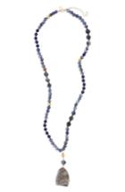 Women's Panacea Stone Sunstone Pendant Necklace
