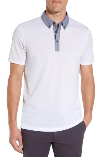 Men's Ag Desoto Polo - White