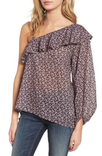 Women's Mcguire The Brightside One-shoulder Top - Purple