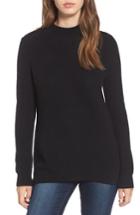 Women's Bp. Mock Neck Tunic Sweater - Black