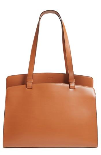 Lodis Jana - Work Leather Tote - Brown