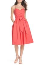 Women's 1901 Strappy Fit & Flare Midi Dress - Pink