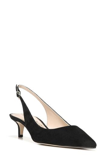 Women's Sam Edelman Ludlow Slingback Pump .5 M - White