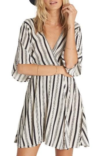 Women's Billabong Dolly Print Flutter Sleeve Dress