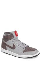 Men's Nike Air Jordan 1 Retro High Top Sneaker .5 M - Grey