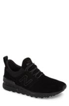 Men's New Balance 574 Decon Sneaker D - Black