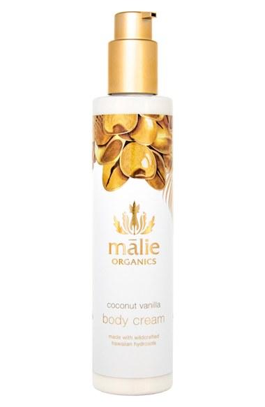 Malie Organics Coconut Vanilla Organic Body Cream .5 Oz