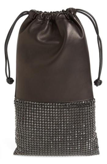 Alexander Wang Ryan Rhinestone Dustbag Pouch -