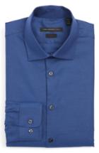 Men's John Varvatos Star Usa Slim Fit Solid Dress Shirt .5 R - Blue