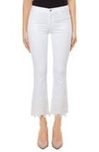 Women's J Brand Selena Crop Bootcut Jeans - White