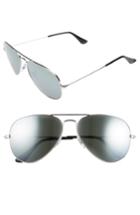 Men's Ray-ban Original Aviator 58mm Sunglasses - Silver/ Grey Mirror