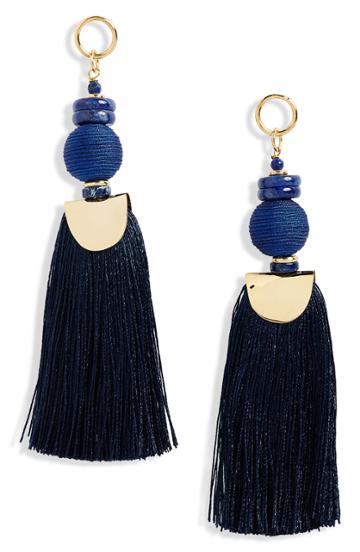 Women's Nectar Nectar Lapiz Lazuli Tassel Earrings