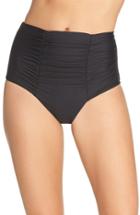 Women's Becca Color Code High Waist Bikini Bottoms - Blue