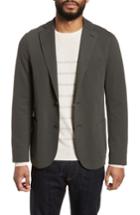 Men's Eleventy Trim Fit Laser Cut Pique Jacket