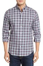 Men's Vineyard Vines Tucker Warm Ember Classic Fit Plaid Sport Shirt - Red