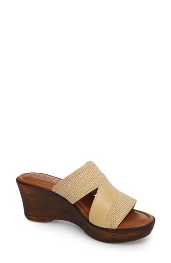 Women's Tuscany By Easy Street Positano Sandal N - Beige