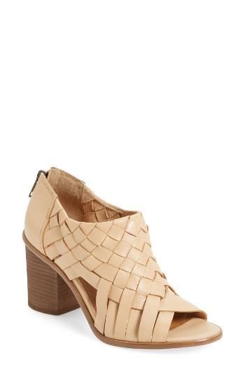 Women's Corso Como Salem Peep Toe Bootie .5 M - Beige