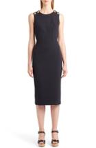 Women's Dolce & Gabbana Cross Back Sheath Dress