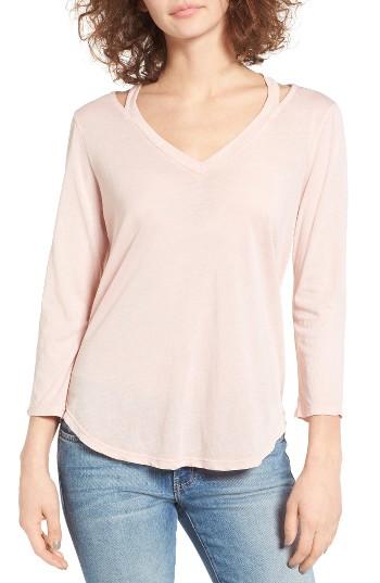 Women's Splendid Vintage Whisper Tee - Pink