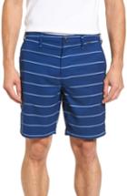 Men's Hurley Stripe Dri-fit Shorts - Blue