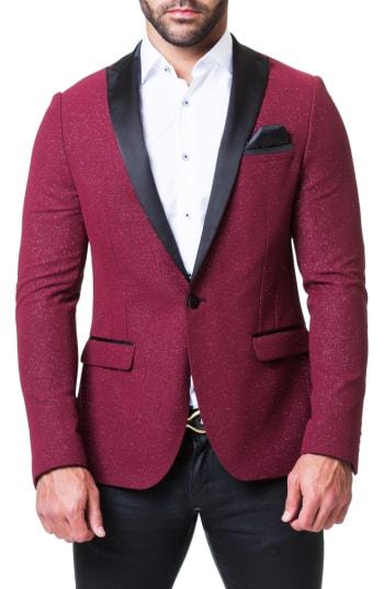Men's Maceoo Tesla Ceremony Blazer (m) - Red