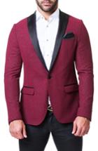 Men's Maceoo Tesla Ceremony Blazer (m) - Red