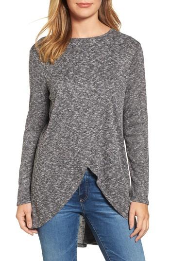 Women's Caslon High/low Tunic Top - Black