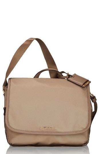 Tumi Small Lola Nylon Crossbody Bag - Beige