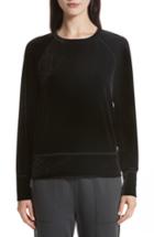 Women's Rag & Bone/jean Classic Velvet Pullover - Black