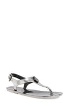 Women's Michael Michael Kors Mira Thong Sandal M - Grey