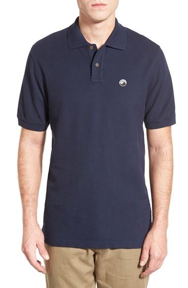 Men's Patagonia 'fitz Roy Logo' Organic Cotton Pique Polo