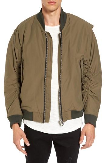 Men's Represent Classic Bomber Jacket - Green
