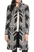 Women's Kenneth Cole New York Art Deco Print Coat