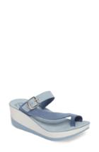 Women's Fantasy Sandals Felisa Wedge Sandal .5us / 39eu - Blue