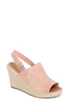 Women's Toms Monika Slingback Wedge M - Pink