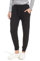 Women's Press French Terry Jogger Pants - Black