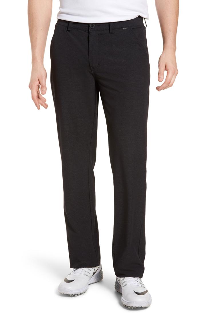 Men's Travis Mathew Mercurio Regular Fit Four-way Stretch Pants - Black