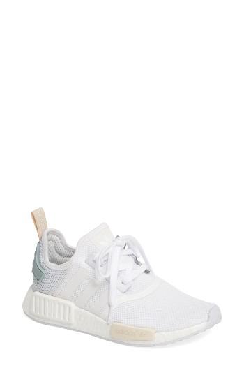 Women's Adidas Nmd R1 Athletic Shoe M - White