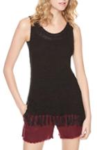 Women's Sanctuary Dion Fringe Hem Knit Tank