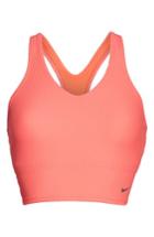 Women's Nike Ribbed Midkini Top - Pink