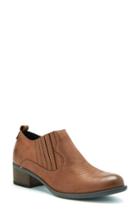 Women's Blondo Maddox Waterproof Western Bootie .5 M - Brown