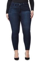 Women's Good American Good Waist High Waist Crop Skinny Jeans - Blue