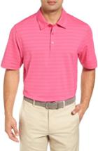 Men's Cutter & Buck Shoregrass Drytec Moisture Wicking Polo - Pink