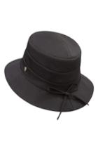 Women's Helen Kaminski Medium Brim Water-resistant Hat - Black