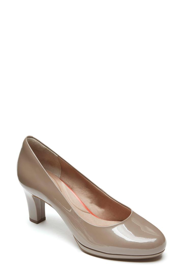 Women's Rockport Total Motion Leah Pump .5 M - Grey